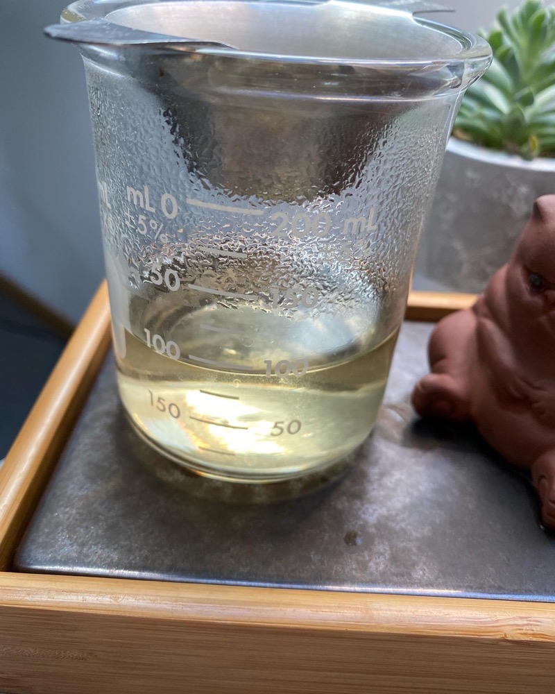 liquid in the beaker
