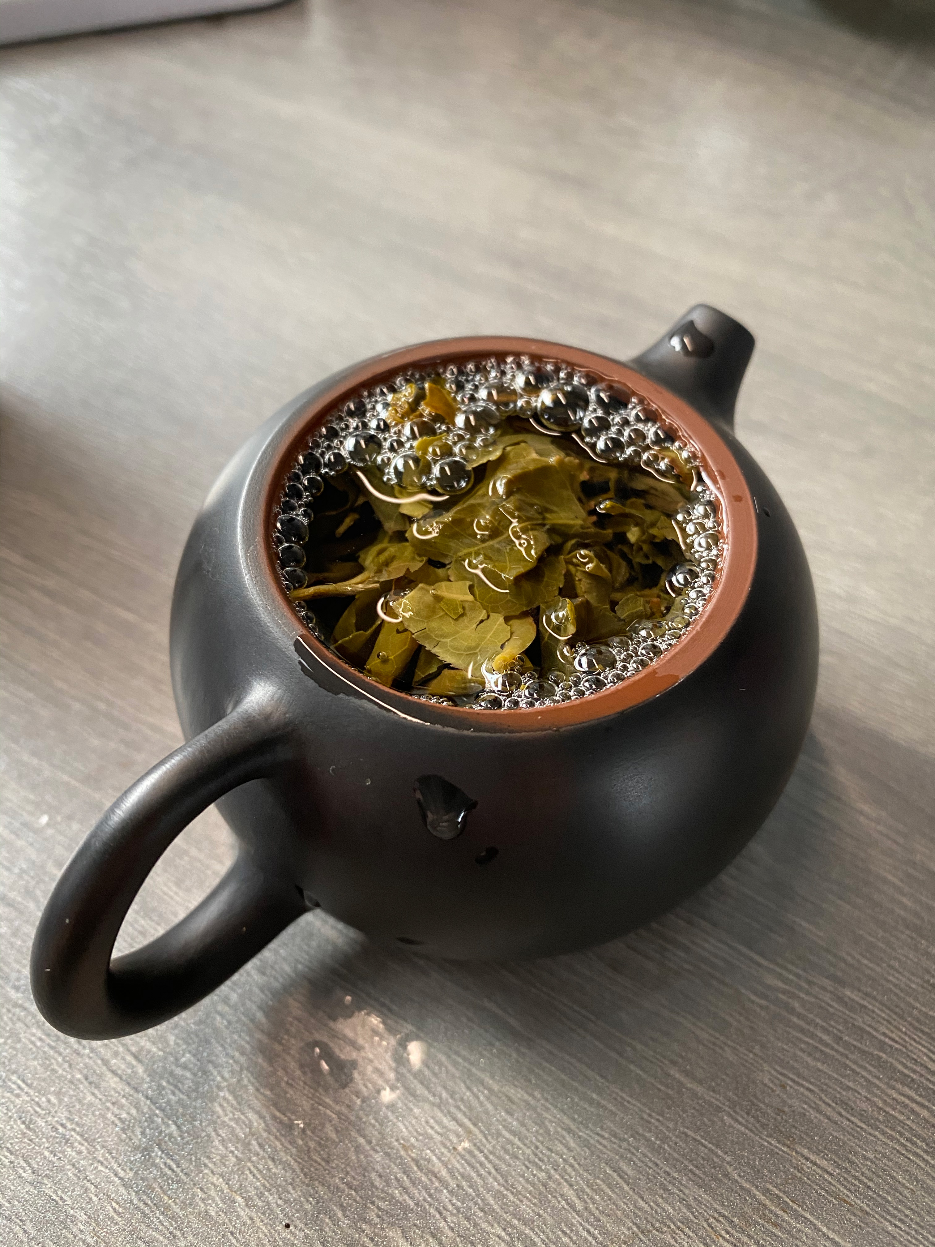 Brewin up a storm in the jianshui pot